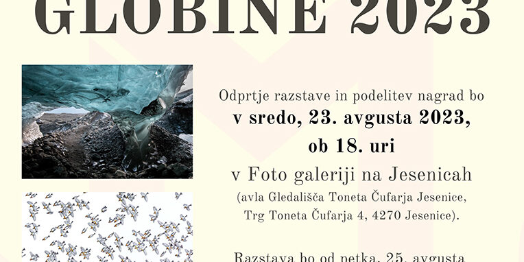 VABILO: foto natečaj GLOBINE 2023
